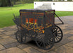 Picture - 5. Stagecoach Carriage Fire Pit Grill. Files DXF, SVG for CNC, Plasma, Laser, Waterjet. Brazier. FirePit. Barbecue.