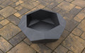 Picture - 4. Volumetric Hexagon Fire Pit V3. Files DXF, SVG for CNC, Plasma, Laser, Waterjet. Garden Fireplace. FirePit. Metal Art Decoration.
