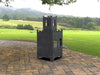 Picture - 5. Castle Fire Pit. Files DXF, SVG for CNC, Plasma, Laser, Waterjet. Garden Fireplace. FirePit. Metal Art Decoration.