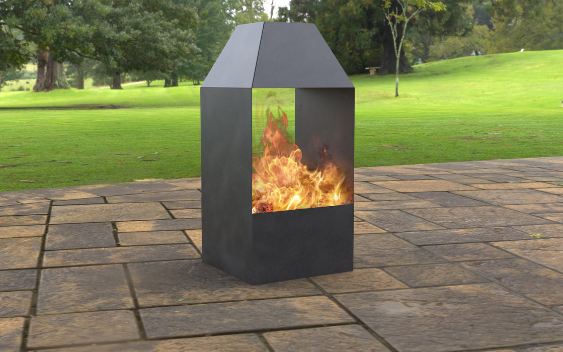 Picture - 8. Fire pits 3pcs. Files DXF, SVG for CNC, Plasma, Laser, Waterjet. Garden Fireplace. FirePit. Metal Art Decoration.