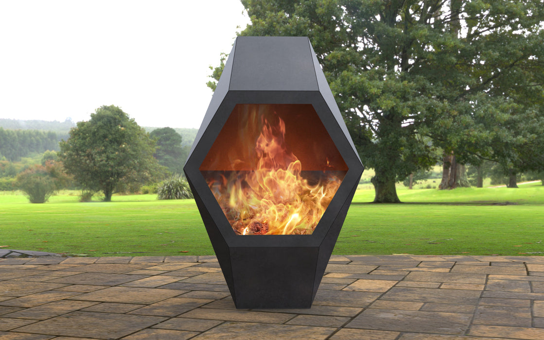 Picture - 3. Fire pit Beehive. Files DXF, SVG for CNC, Plasma, Laser, Waterjet. Garden Fireplace. FirePit. Metal Art Decoration.