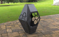 Picture - 4. Fire pit Beehive. Files DXF, SVG for CNC, Plasma, Laser, Waterjet. Garden Fireplace. FirePit. Metal Art Decoration.