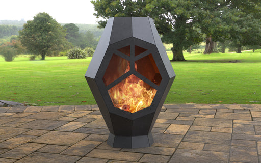 Picture - 1. Fire pit Window. Files DXF, SVG for CNC, Plasma, Laser, Waterjet. Garden Fireplace. FirePit. Metal Art Decoration.