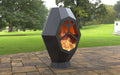 Picture - 2. Fire pit Window. Files DXF, SVG for CNC, Plasma, Laser, Waterjet. Garden Fireplace. FirePit. Metal Art Decoration.