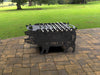 Picture - 1. Pig Fire Pit Grill. Files DXF, SVG for CNC, Plasma, Laser, Waterjet. Brazier. FirePit. Barbecue.