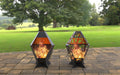 Picture - 3. Two Fire pits II. Files DXF, SVG for CNC, Plasma, Laser, Waterjet. Garden Fireplace. FirePit. Metal Art Decoration.
