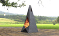 Picture - 2. Pyramid Style Fire pit. Files DXF, SVG for CNC, Plasma, Laser, Waterjet. Garden Fireplace. FirePit. Metal Art Decoration.