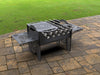 Picture - 1. Nordic Fire Pit Grill. Files DXF, SVG for CNC, Plasma, Laser, Waterjet. Brazier. FirePit. Barbecue.