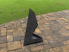 Picture - 6. Triangular Pyramid Fire Pit. Files DXF, SVG for CNC, Plasma, Laser, Waterjet. Garden Fireplace. FirePit. Metal Art Decoration.