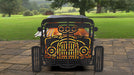 Picture - 1. Hot Rod Fire Pit Grill. Files DXF, SVG for CNC, Plasma, Laser, Waterjet. Brazier. FirePit. Barbecue.