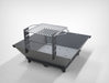 Picture - 5. Square 41" fire pit, grill and bbq. DXF files for plasma, laser, CNC. Firepit.
