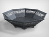 Picture - 4. Octagon V1 fire pit for camping or backyard. DXF files for plasma, laser, CNC. Firepit.