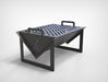 Picture - 9. Barbecue fire pit and grill V2. DXF files for plasma, laser, CNC. Firepit.