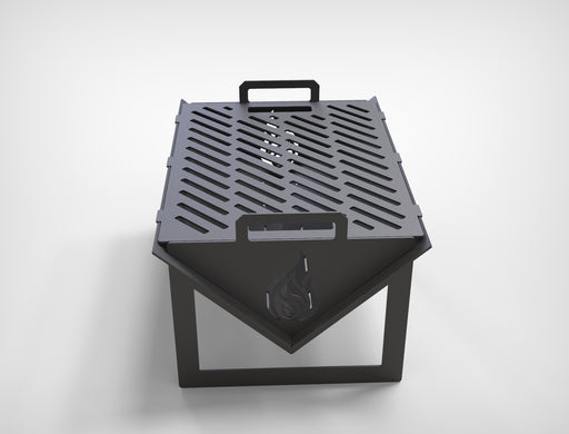 Picture - 2. Barbecue fire pit and grill V2. DXF files for plasma, laser, CNC. Firepit.