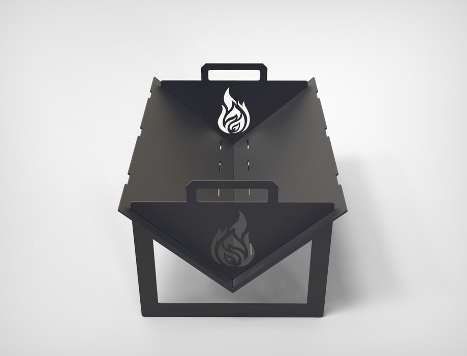 Picture - 7. Barbecue fire pit and grill V2. DXF files for plasma, laser, CNC. Firepit.