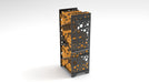 Picture - 2. Firewood Rack V4, Portable fire log rack. DXF files for plasma, laser, CNC. Firewood holder for indoors.
