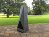 Picture - 5. Triangular II Pyramid Fire Pit. Files DXF, SVG for CNC, Plasma, Laser, Waterjet. Garden Fireplace. FirePit. Metal Art Decoration.