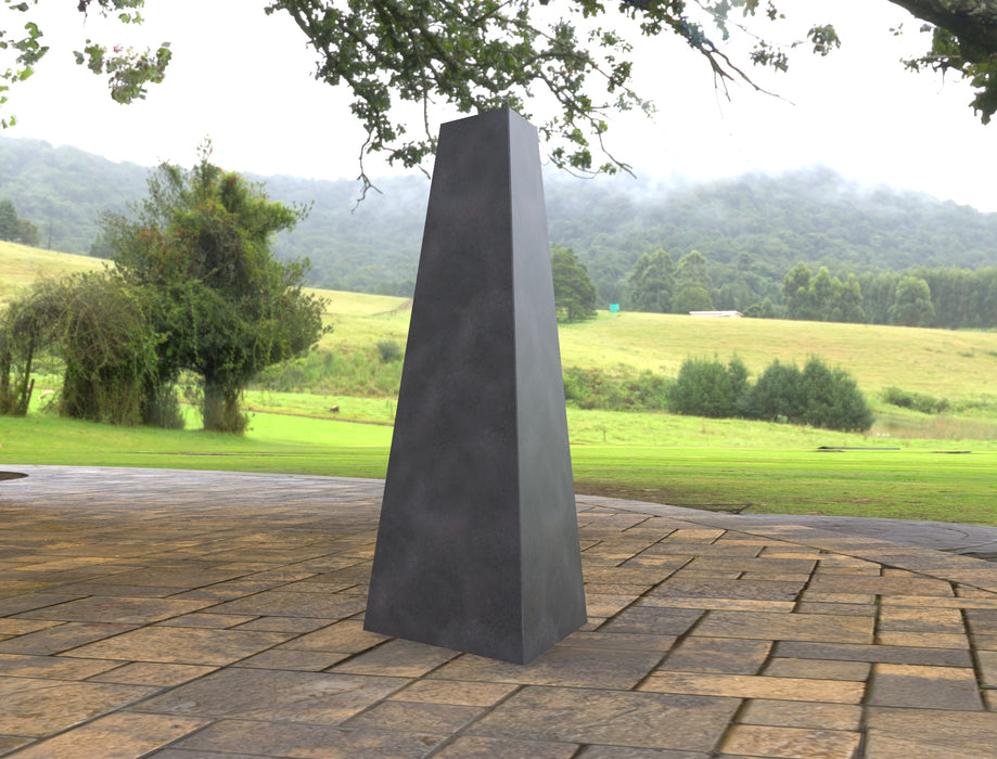 Picture - 6. Triangular II Pyramid Fire Pit. Files DXF, SVG for CNC, Plasma, Laser, Waterjet. Garden Fireplace. FirePit. Metal Art Decoration.