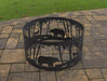 Picture - 6. Fire Pit Ring Bear. Files DXF, SVG for CNC, Plasma, Laser, Waterjet. Garden Fireplace. FirePit. Metal Art Decoration.