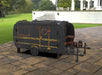 Picture - 5. Camper Trailer Fire Pit Grill. Files DXF, SVG for CNC, Plasma, Laser, Waterjet. Brazier. FirePit. Barbecue.