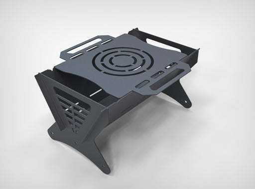 Picture - 8. Mix V2 fire pit, grill and bbq. DXF files for plasma, laser, CNC. Firepit.