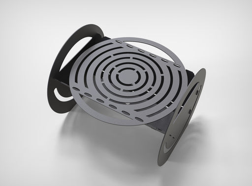 Picture - 2. Round fire pit, grill and bbq. DXF files for plasma, laser, CNC. Firepit.