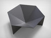 Picture - 8. Hexagon V7 fire pit for camping or backyard. DXF files for plasma, laser, CNC. Firepit.