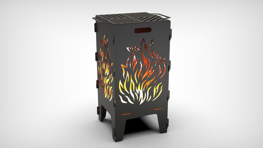 Picture - 2. Fire fire pit, grill and bbq. DXF files for plasma, laser, CNC. Firepit.
