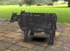 Picture - 9. Cow Fire Pit Grill. Files DXF, SVG for CNC, Plasma, Laser, Waterjet. Brazier. FirePit. Barbecue.