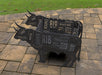 Picture - 9. Bull Fire Pit Grill. Files DXF, SVG for CNC, Plasma, Laser, Waterjet. Brazier. FirePit. Barbecue.