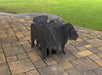 Picture - 3. English Bulldog Fire Pit Grill. Files DXF, SVG for CNC, Plasma, Laser, Waterjet. Brazier. FirePit. Barbecue.