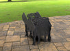 Picture - 5. English Bulldog Fire Pit Grill. Files DXF, SVG for CNC, Plasma, Laser, Waterjet. Brazier. FirePit. Barbecue.