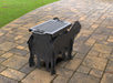 Picture - 6. English Bulldog Fire Pit Grill. Files DXF, SVG for CNC, Plasma, Laser, Waterjet. Brazier. FirePit. Barbecue.