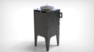 Picture - 25. Pizza Oven and Stove for Cauldron. DXF files for plasma, laser, CNC. Outdoor pizza.