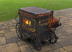 Picture - 2. Stagecoach Carriage Fire Pit Grill. Files DXF, SVG for CNC, Plasma, Laser, Waterjet. Brazier. FirePit. Barbecue.