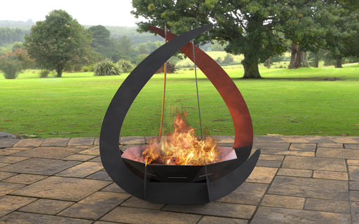 Picture - 1. Drop with Octagon Fire pit. Files DXF, SVG for CNC, Plasma, Laser, Waterjet. Garden Fireplace. FirePit. Metal Art Decoration.