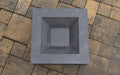 Picture - 4. Modern square Fire Pit V2. Files DXF, SVG for CNC, Plasma, Laser, Waterjet. Garden Fireplace. FirePit. Metal Art Decoration.