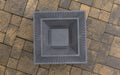 Picture - 4. Modern square Fire Pit V3. Files DXF, SVG for CNC, Plasma, Laser, Waterjet. Garden Fireplace. FirePit. Metal Art Decoration.