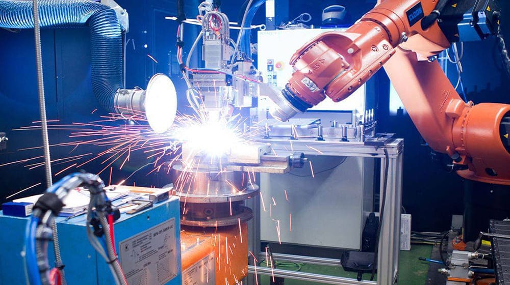 Manipolatore robotico con tagliatore laser