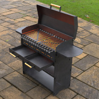 Brazier with Ashtray and Lid