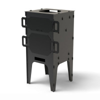 2-in-1 Pizza Oven and Cauldron Stove