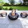 Fire Pit with Stools